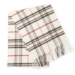V. FRAAS Cashmink Plaid Scarf